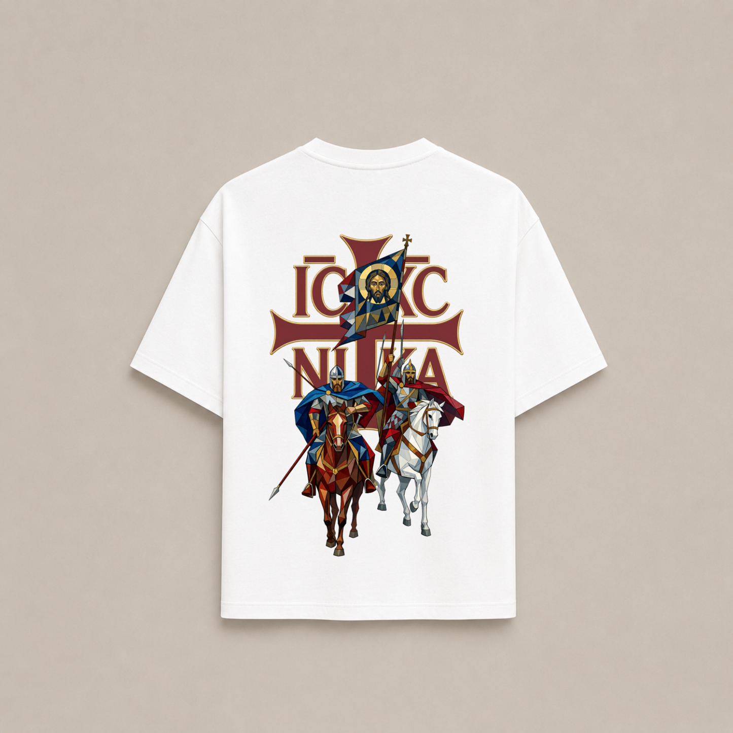 "INVICTUS" OVERSIZED SHIRT