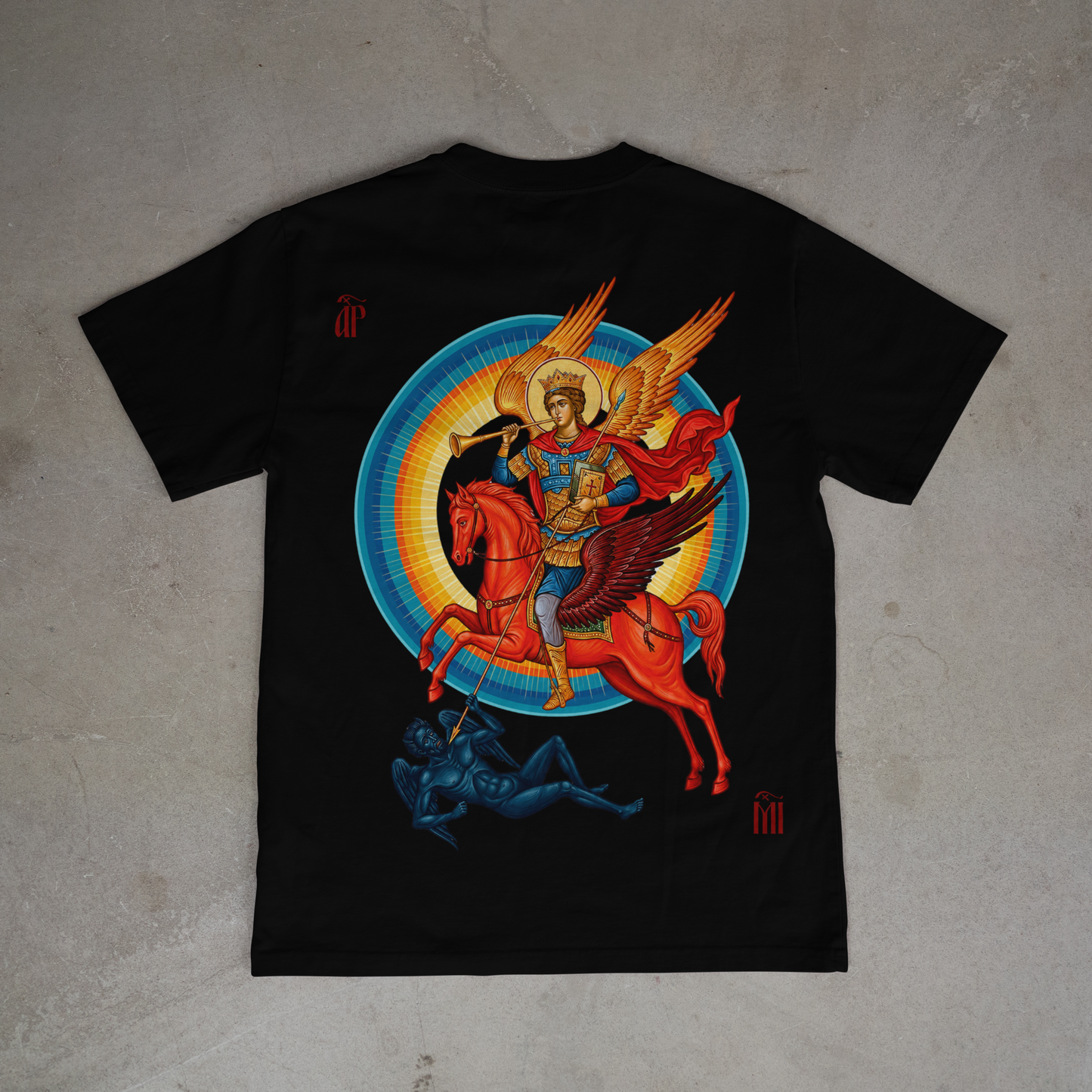 "ARCHANGEL MICHAEL REVELATION" OVERSIZED SHIRT