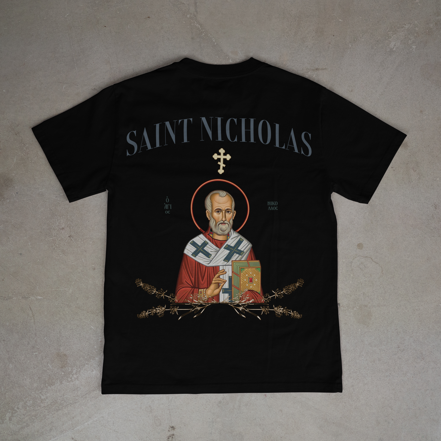 "SAINT NICHOLAS" OVERSIZED SHIRT
