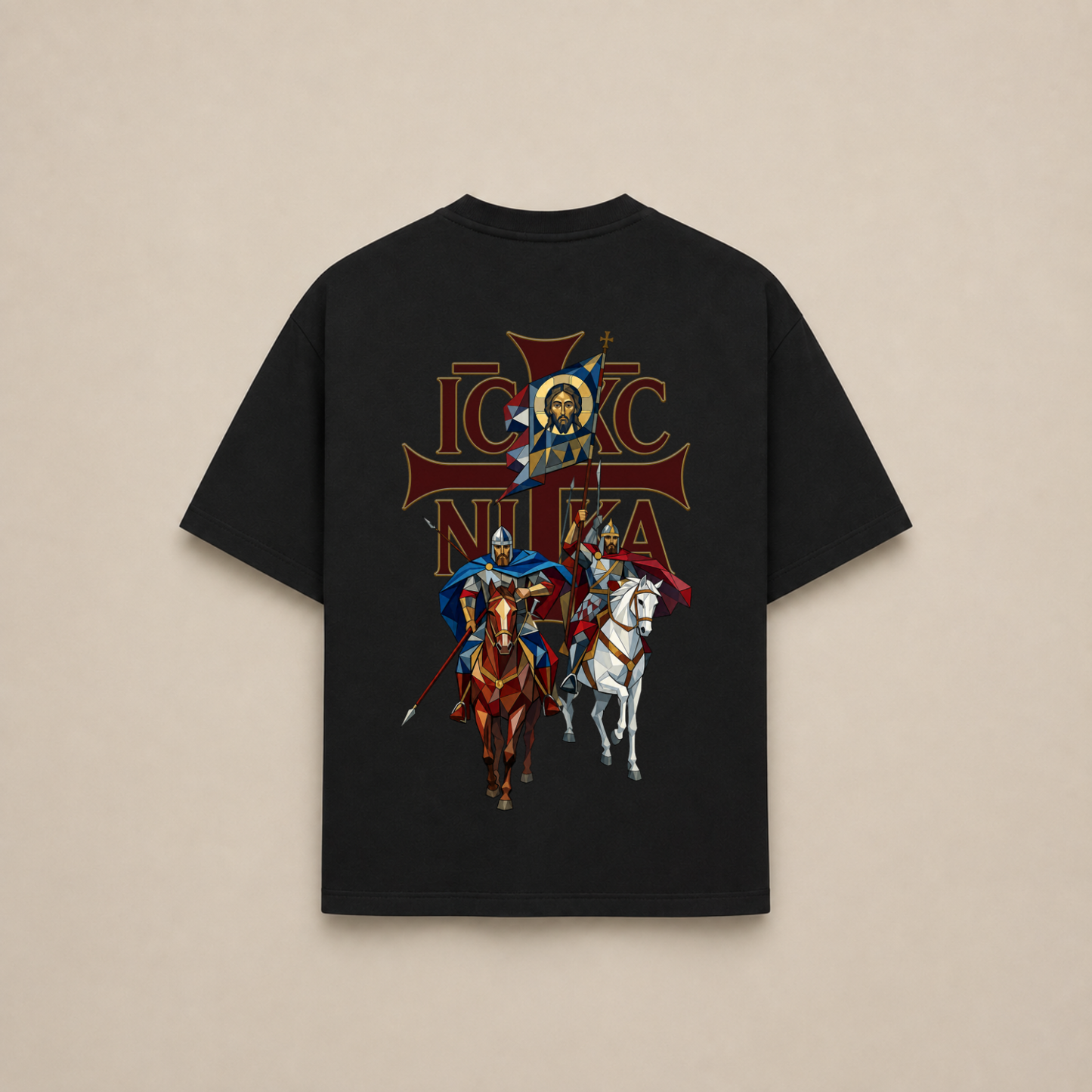 "INVICTUS" OVERSIZED SHIRT