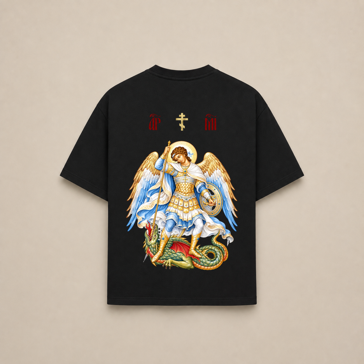 “HEAVEN’S WARRIOR“ OVERSIZED SHIRT