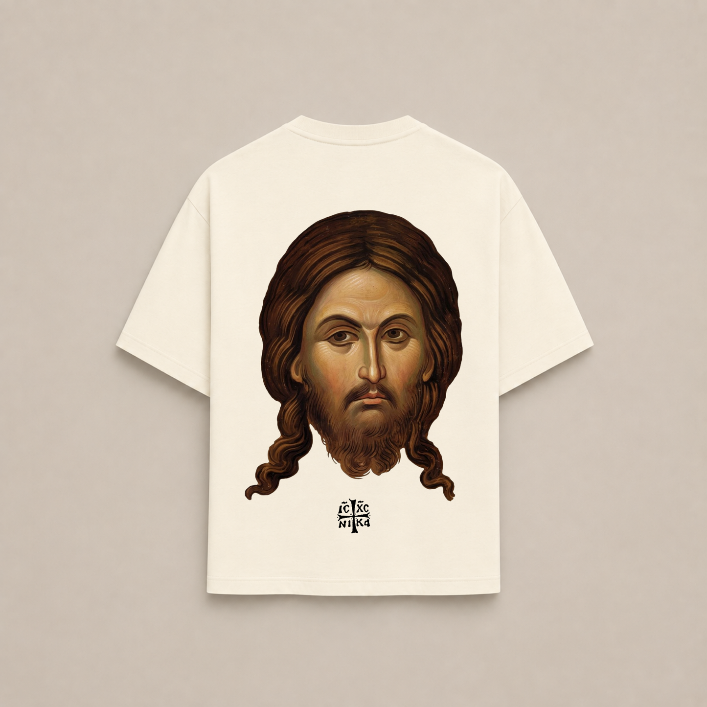 "JESUS FACE" OVERSIZED SHIRT