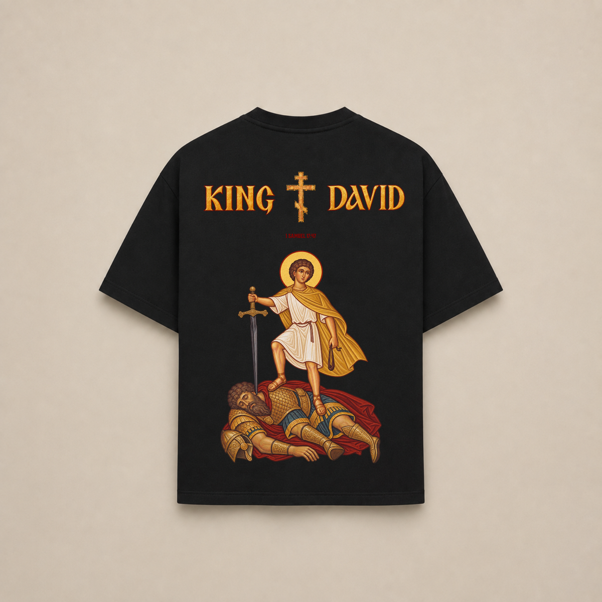 "KING DAVID" OVERSIZED SHIRT