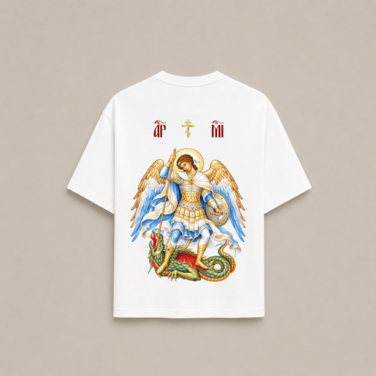 “HEAVEN’S WARRIOR“ OVERSIZED SHIRT