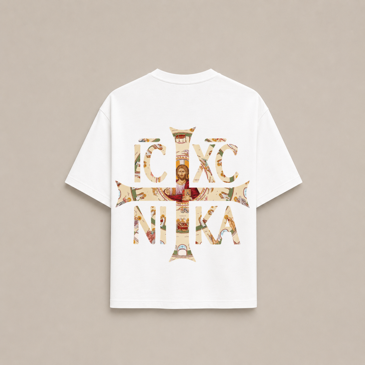 "NIKA CREAMY WHITE" OVERSIZED SHIRT