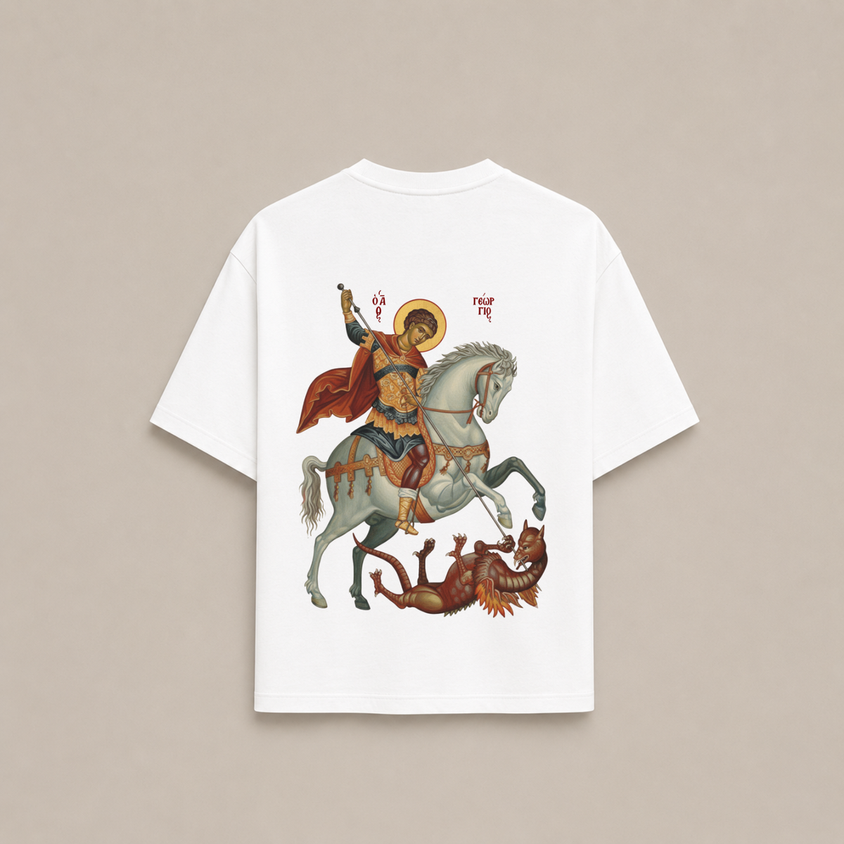 “SAINT GEORGE - THE VICTOR“ OVERSIZED SHIRT