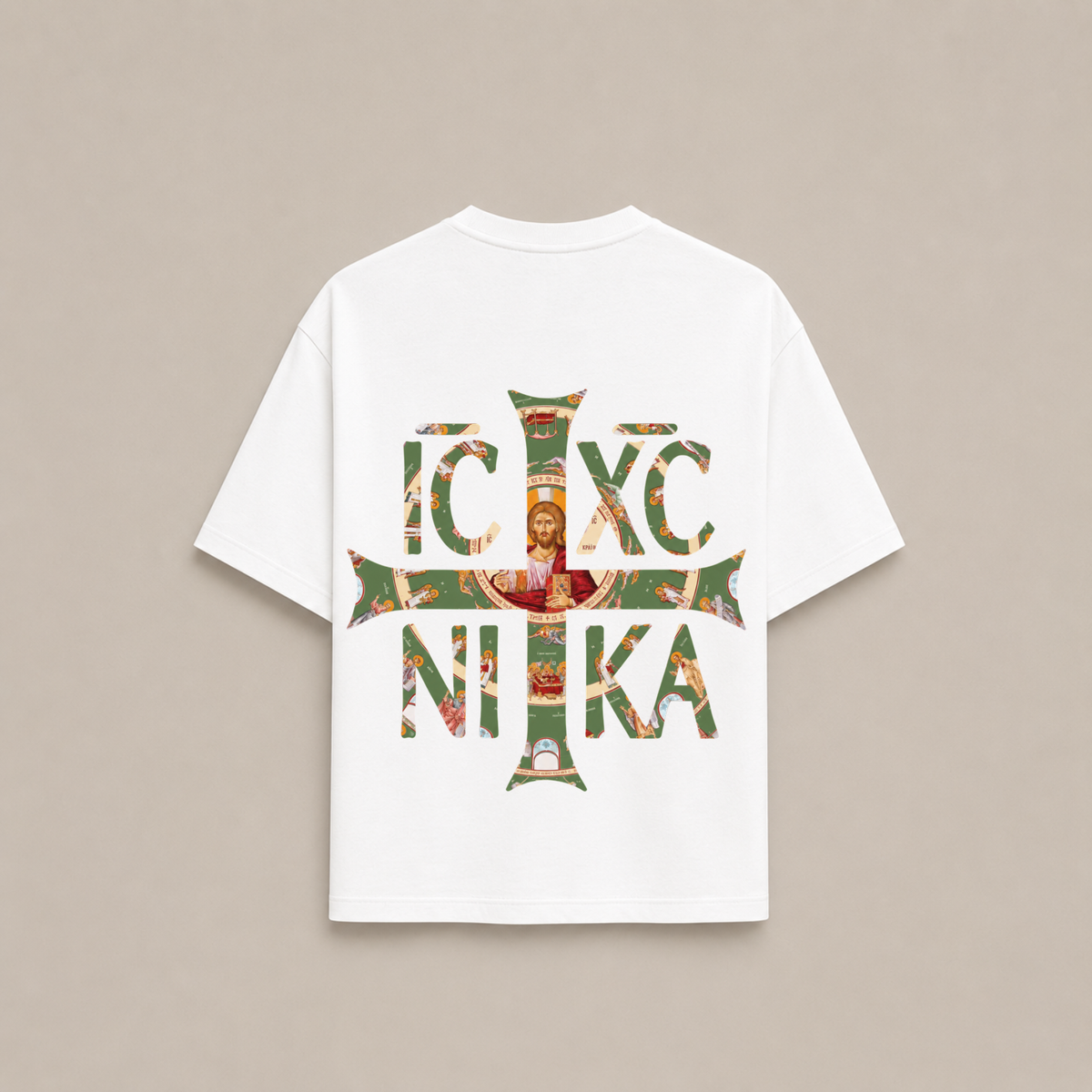 "NIKA GREEN" OVERSIZED SHIRT