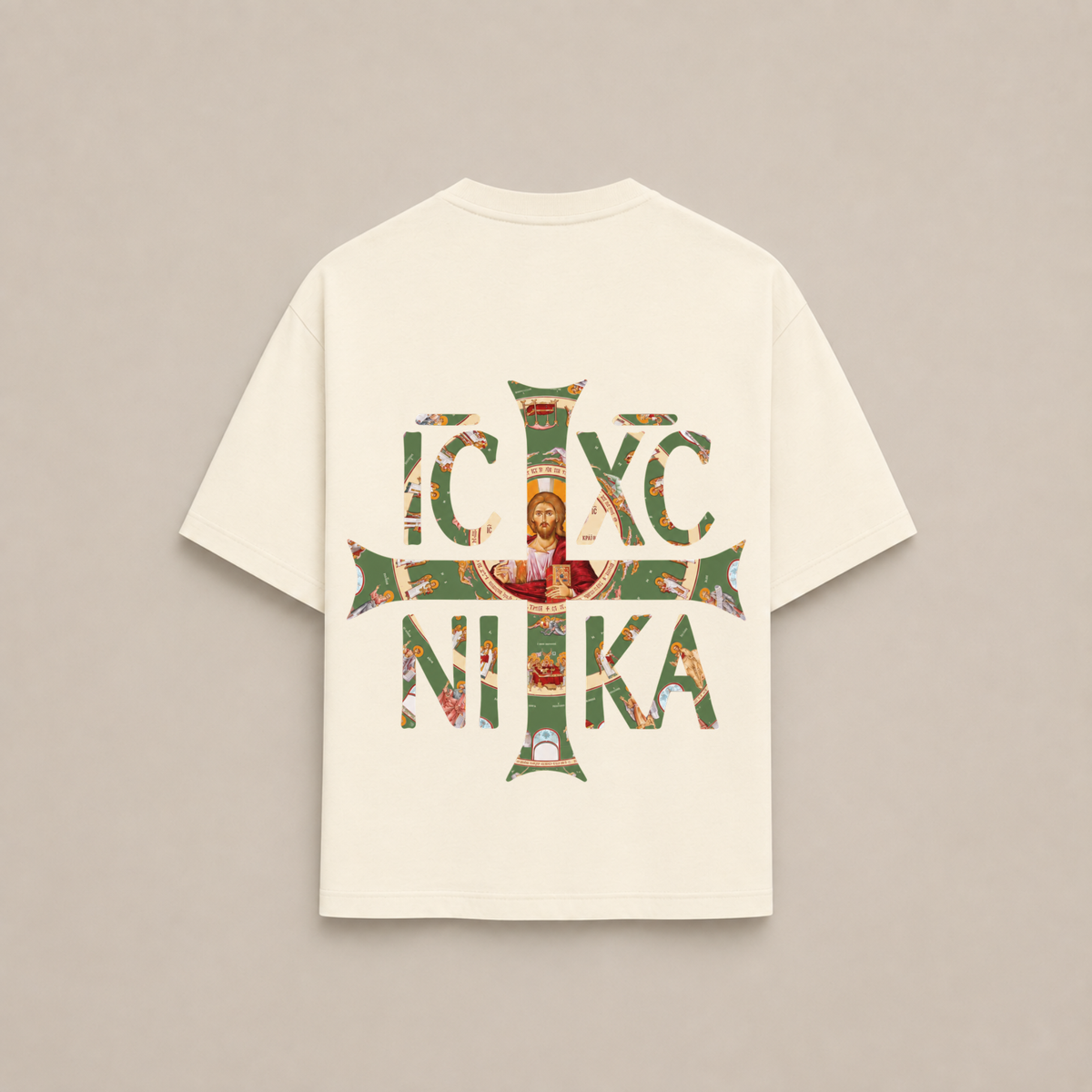 "NIKA GREEN" OVERSIZED SHIRT