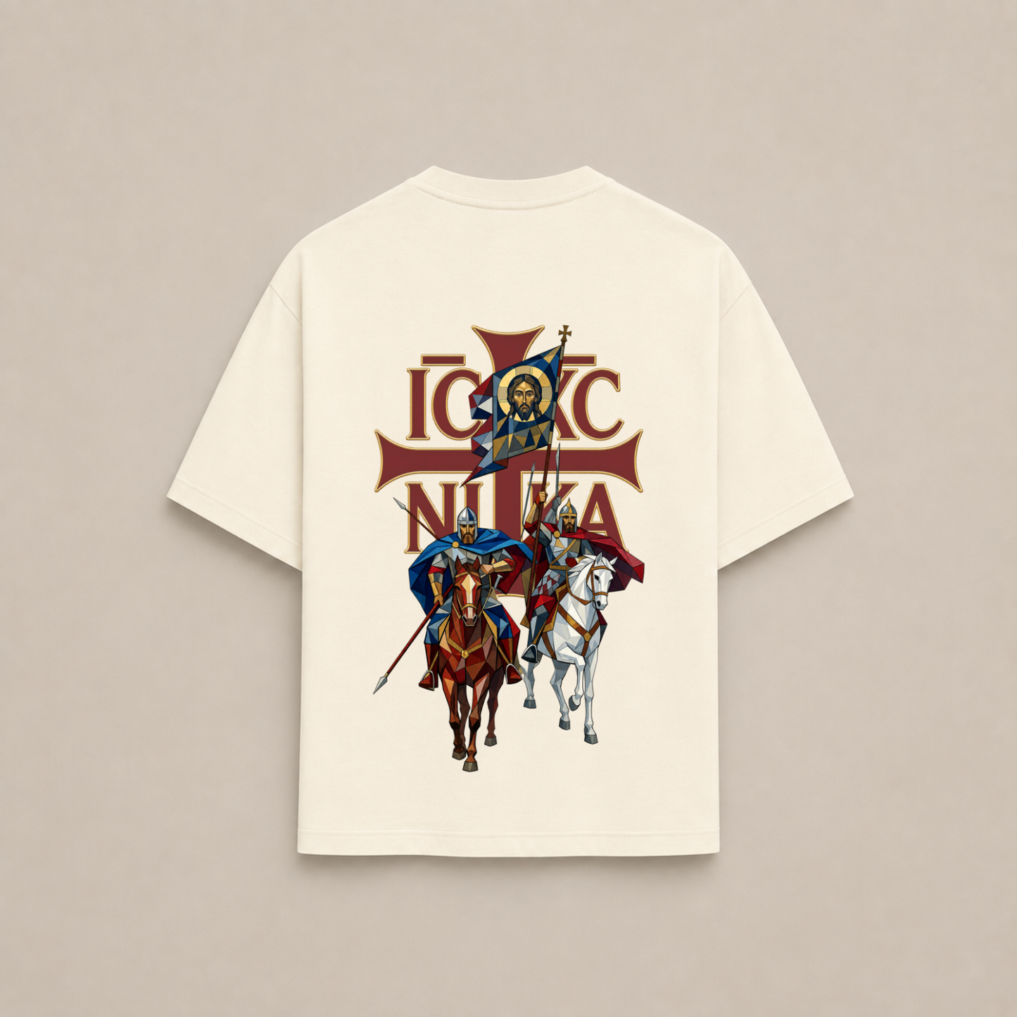 "INVICTUS" OVERSIZED SHIRT