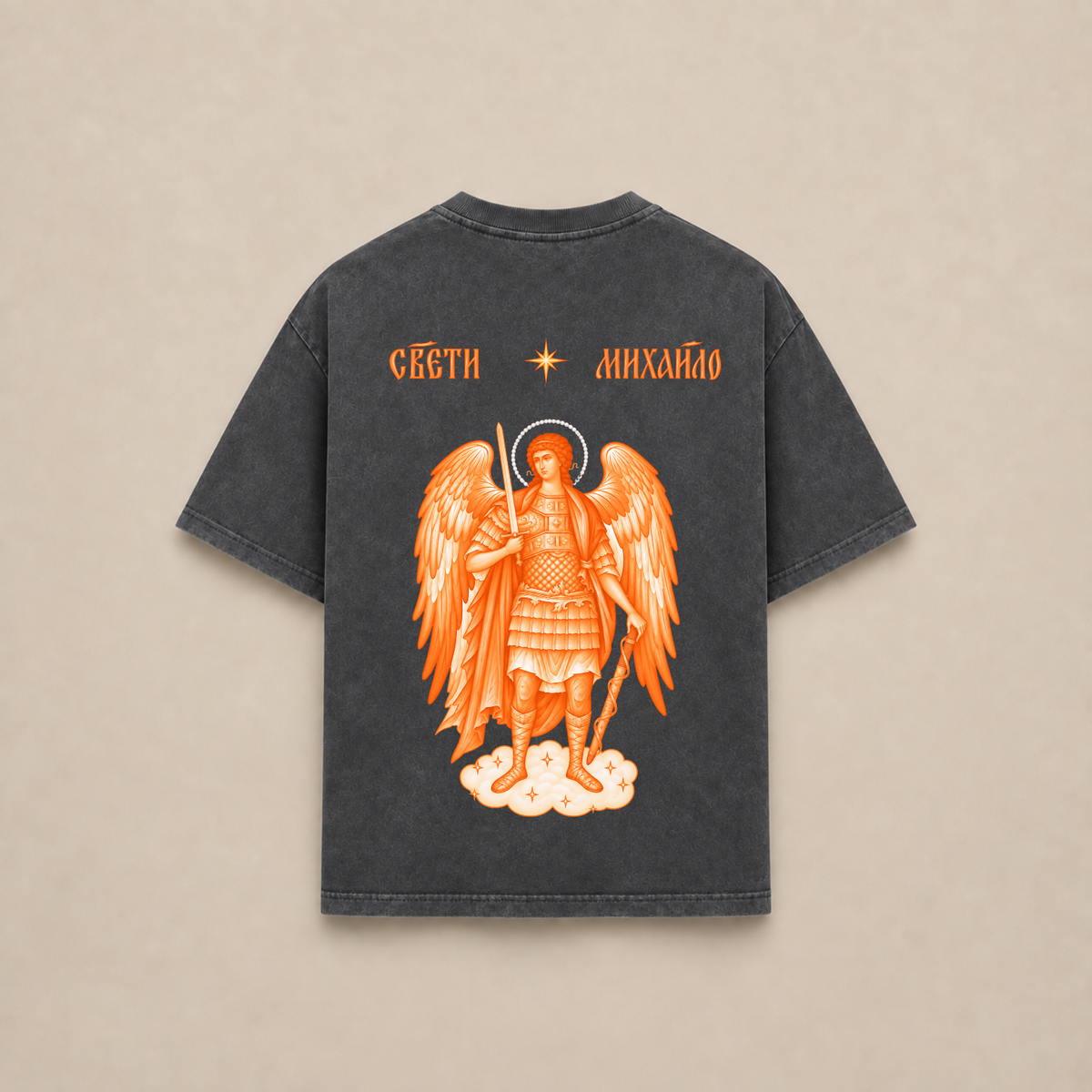 “ARCHANGEL MICHAEL - FAITH“ OVERSIZED SHIRT
