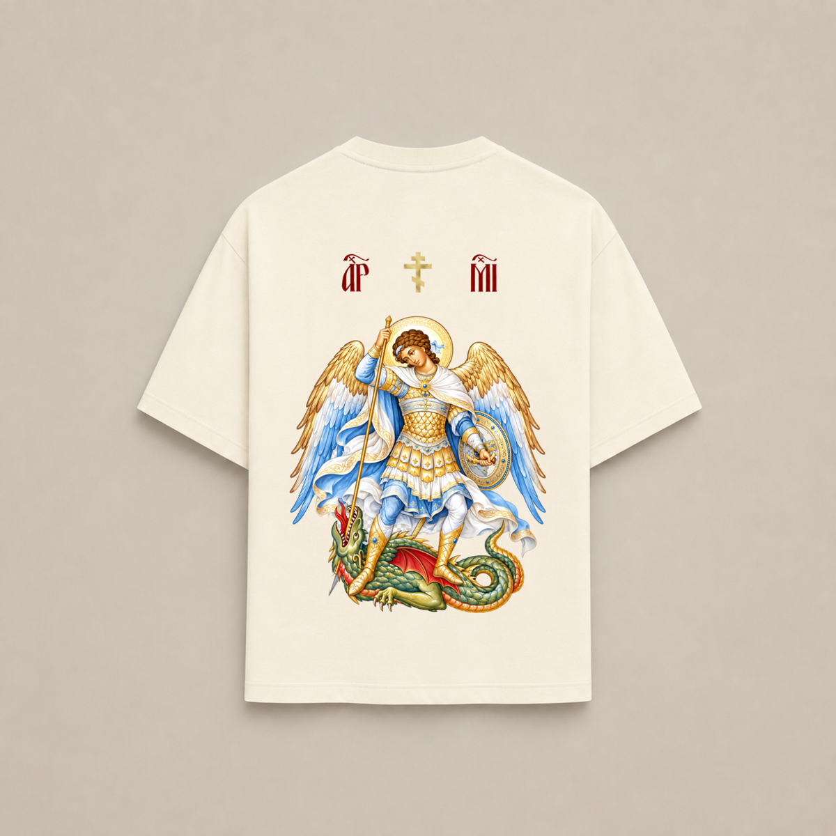 “HEAVEN’S WARRIOR“ OVERSIZED SHIRT