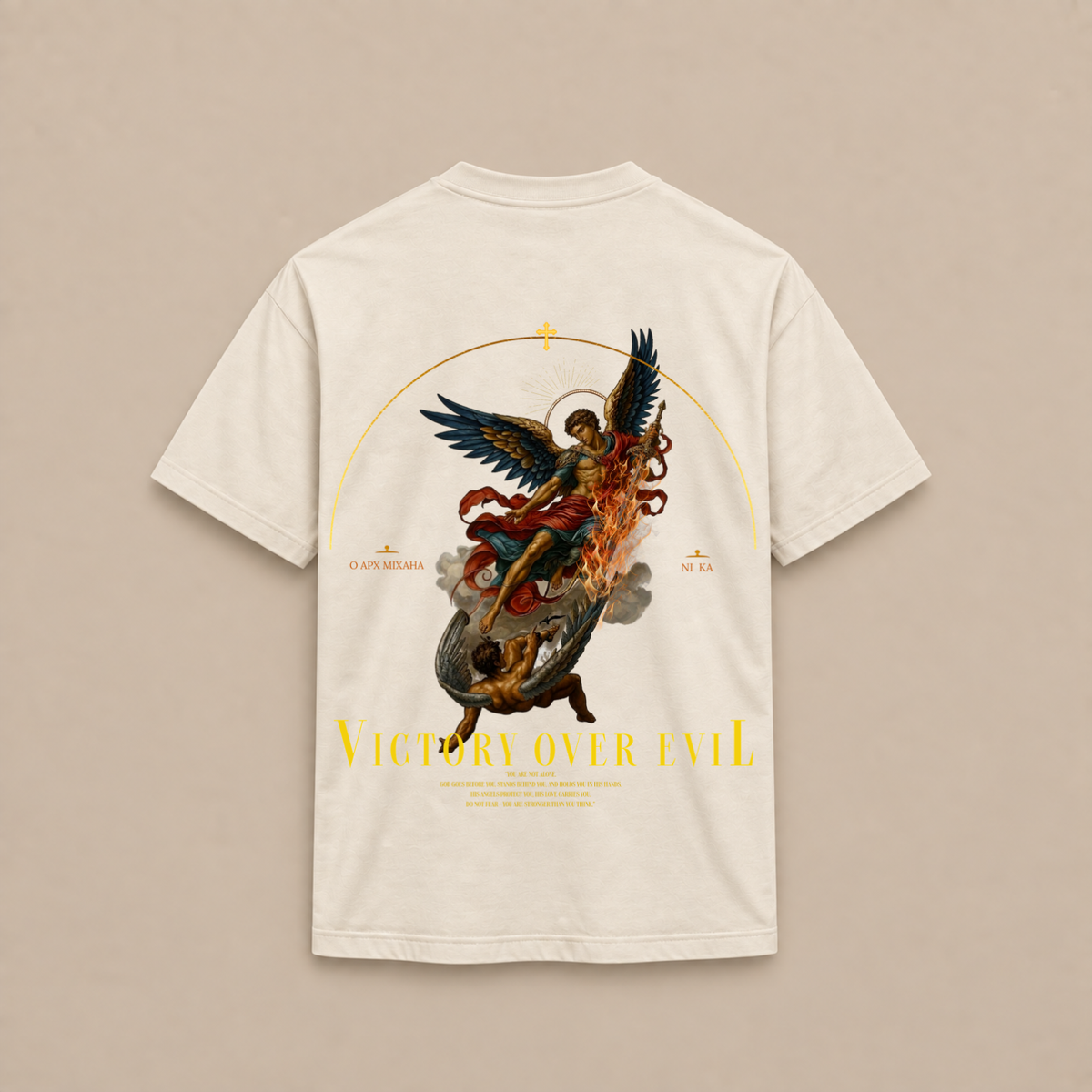 "VICTORY OVER EVIL" PREMIUM SHIRT