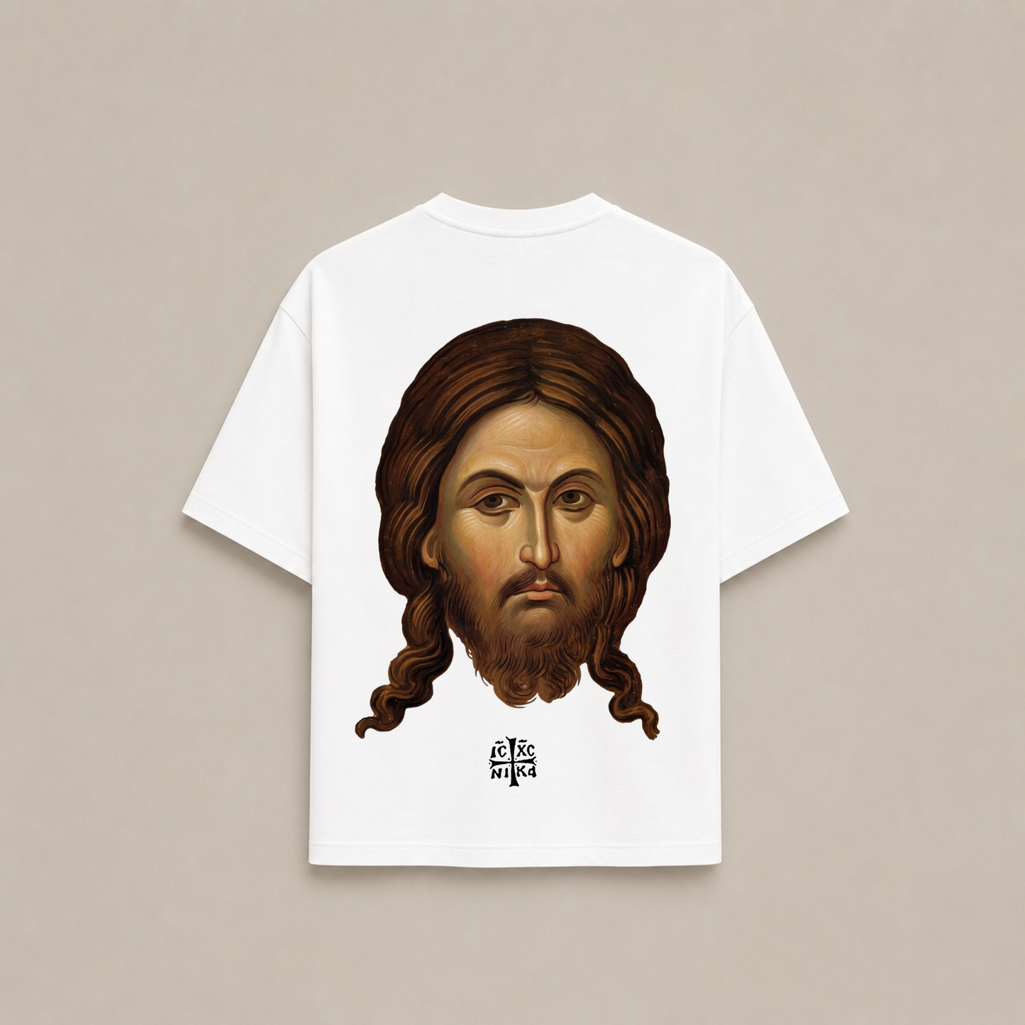 "JESUS FACE" OVERSIZED SHIRT