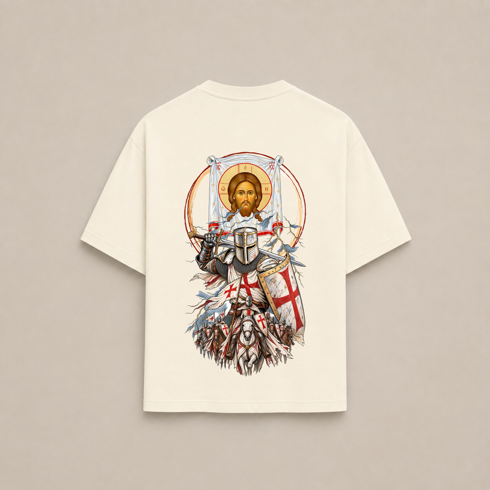 “FAITH & HONOR“ OVERSIZED SHIRT