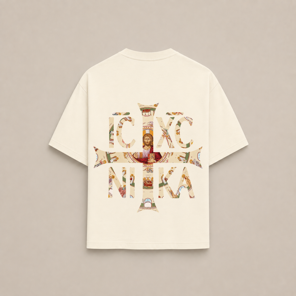 "NIKA CREAMY WHITE" OVERSIZED SHIRT
