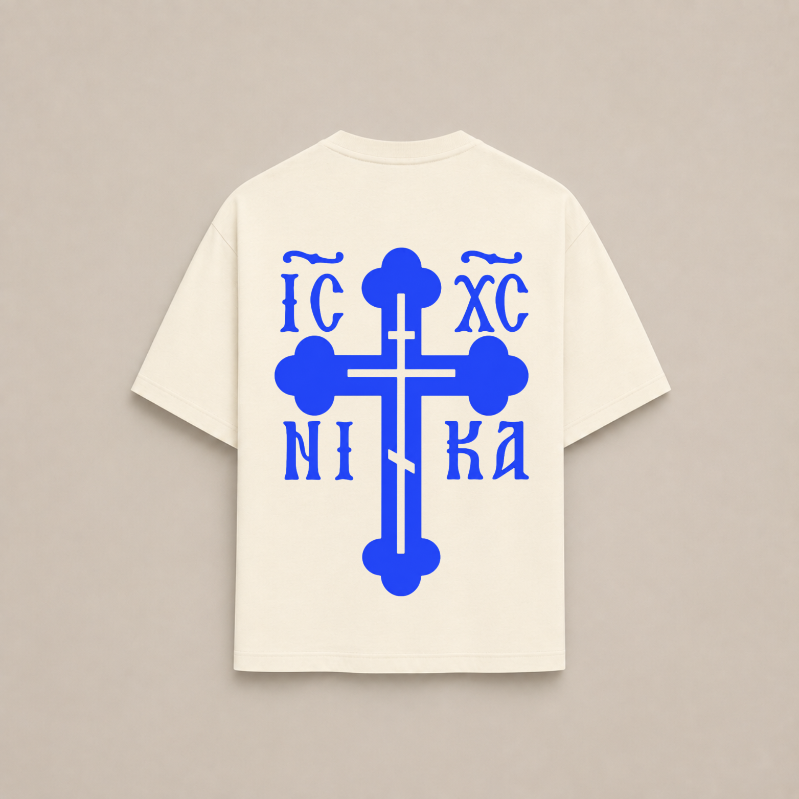 “CROSS“ OVERSIZED SHIRT