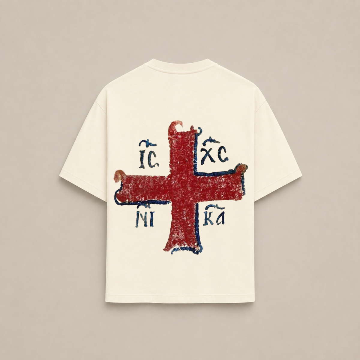"NIKA RED" OVERSIZED SHIRT