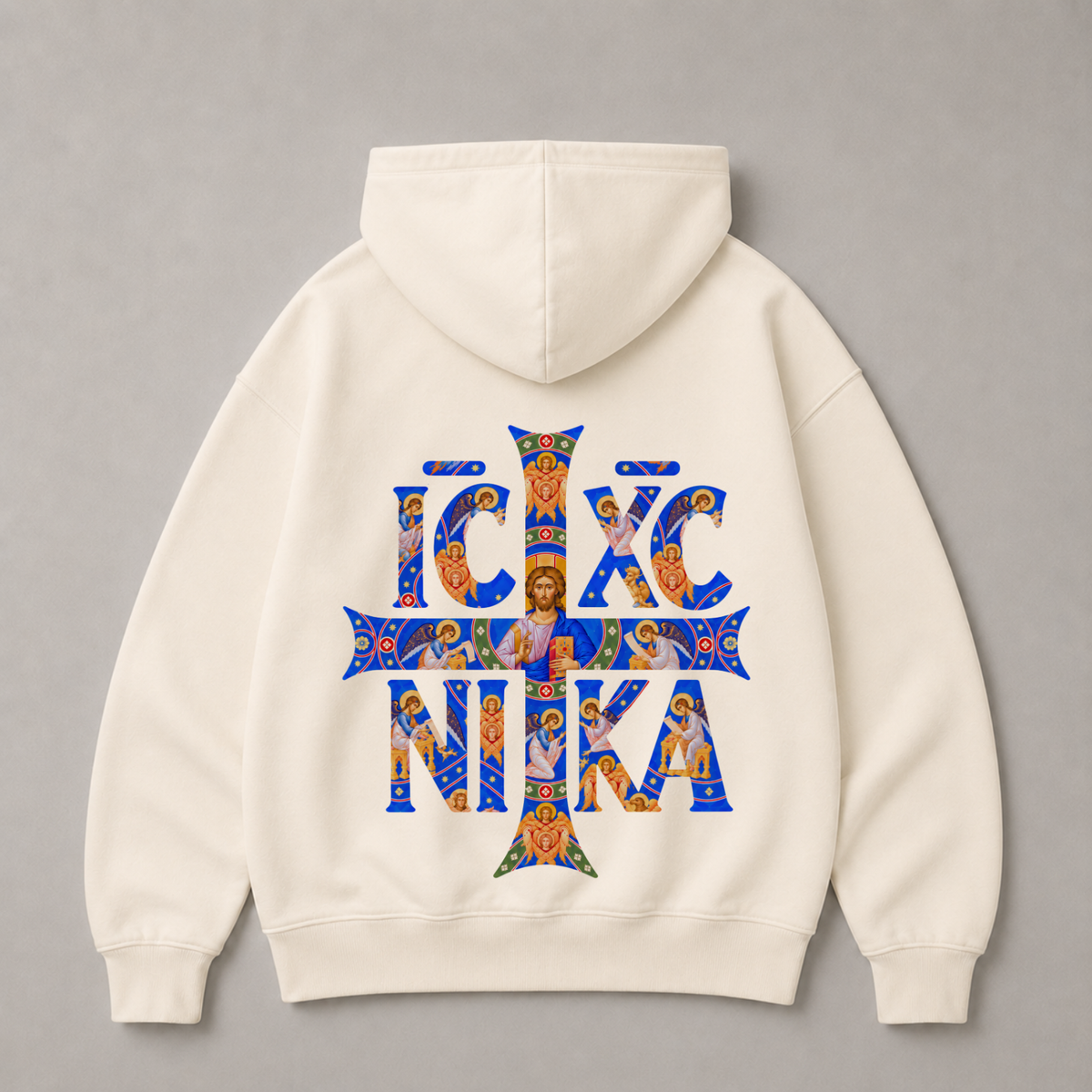 "IC XC NIKA" OVERSIZED HOODIE