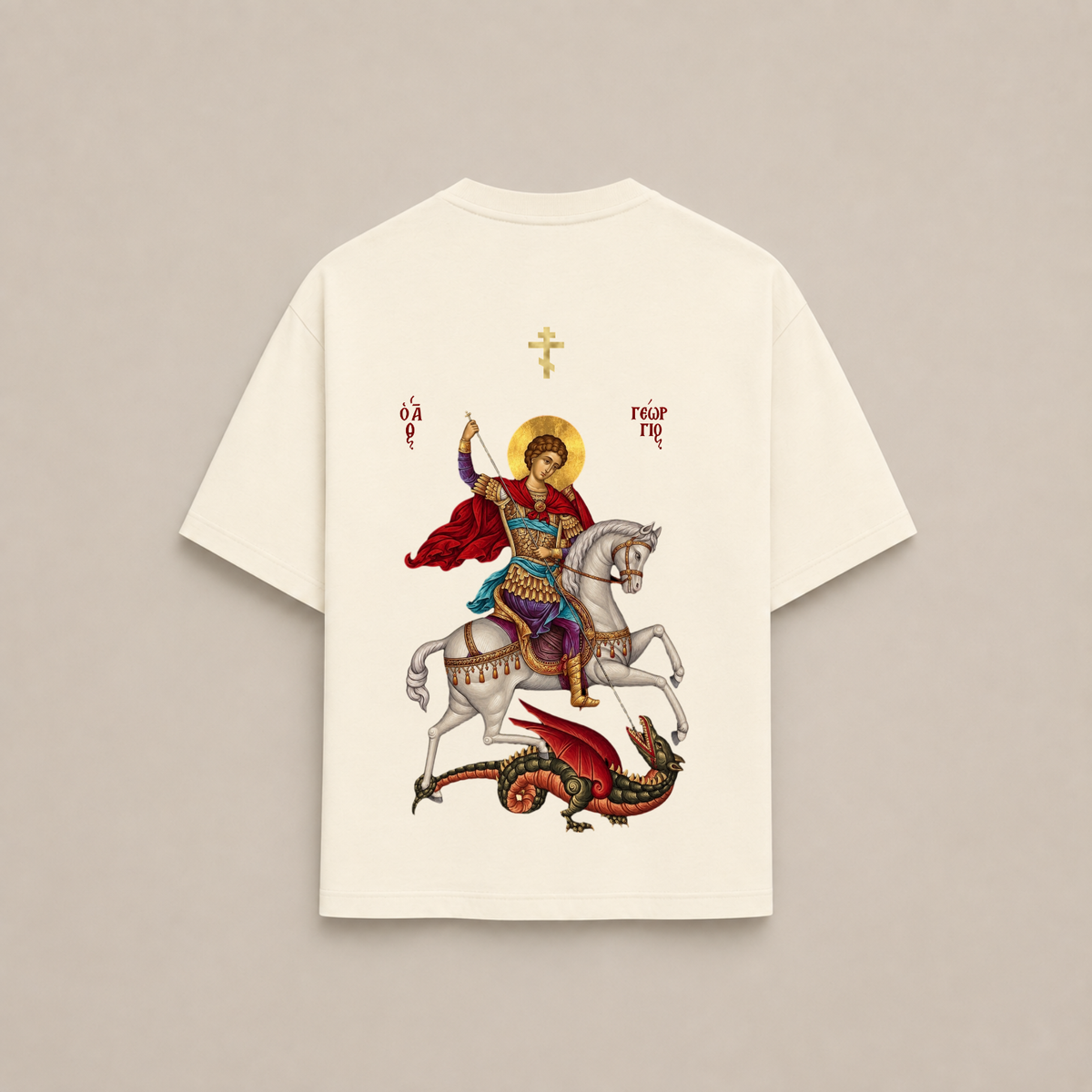 “SAINT GEORGE – DRAGON SLAYER“ OVERSIZED SHIRT