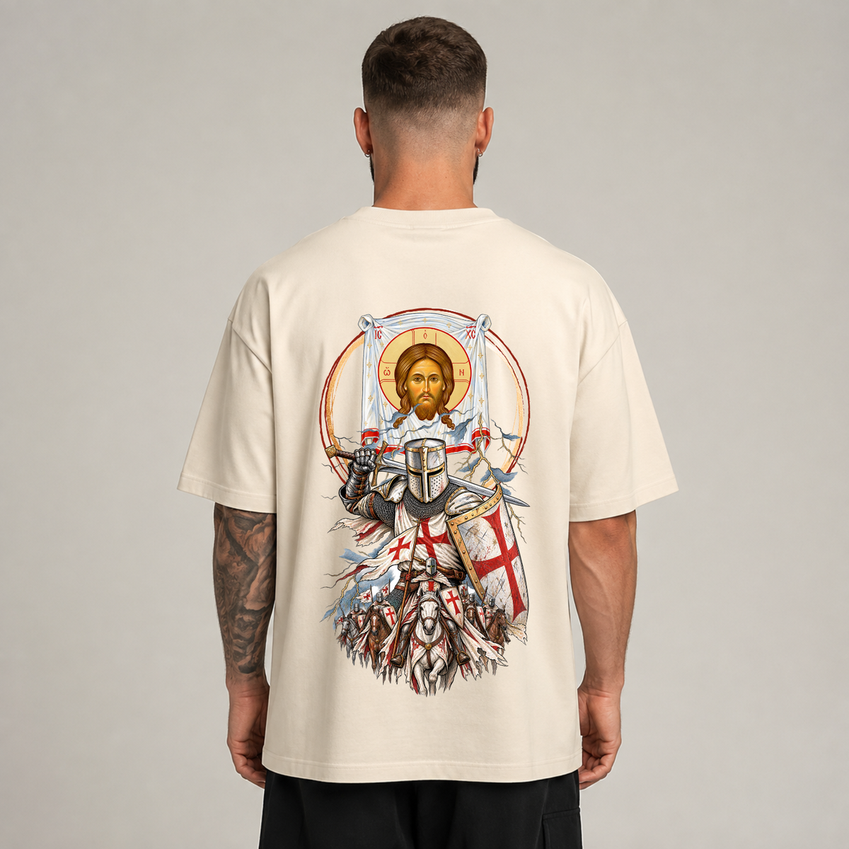 “FAITH & HONOR“ OVERSIZED SHIRT