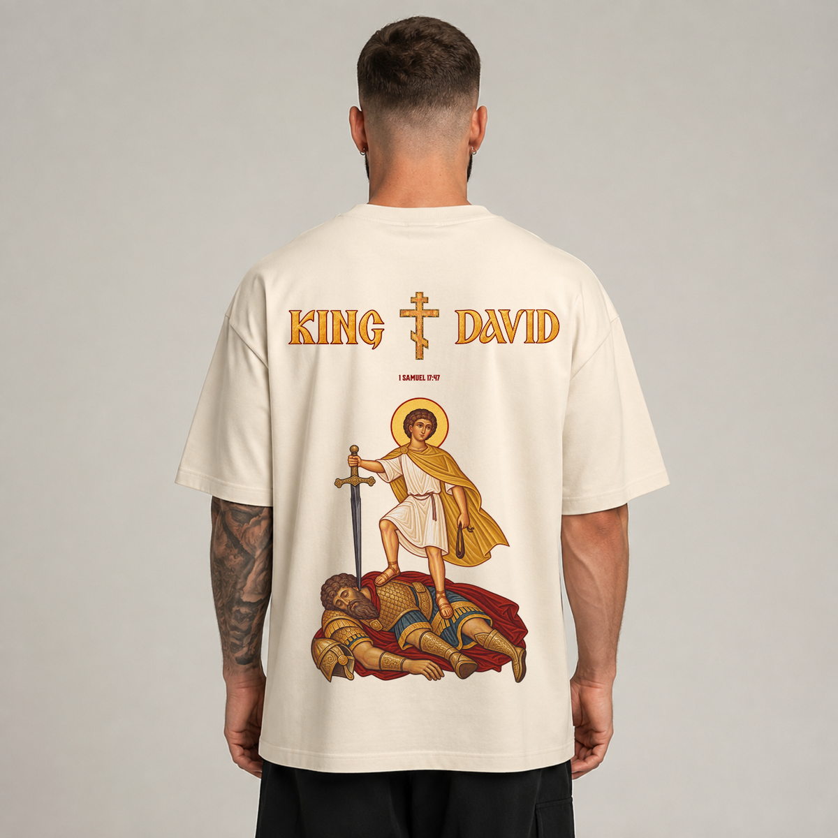 "KING DAVID" OVERSIZED SHIRT