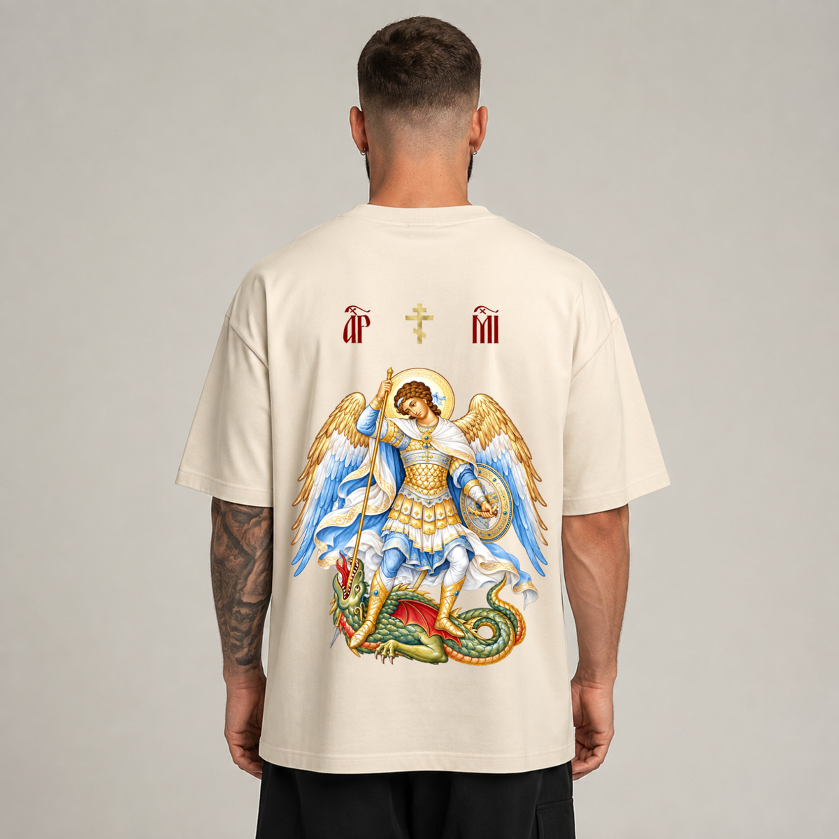 “HEAVEN’S WARRIOR“ OVERSIZED SHIRT