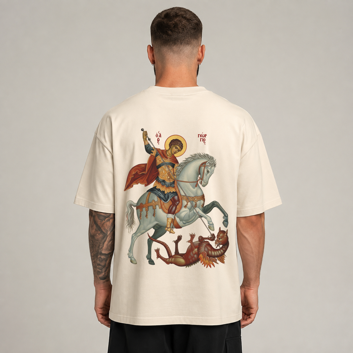 “SAINT GEORGE - THE VICTOR“ OVERSIZED SHIRT