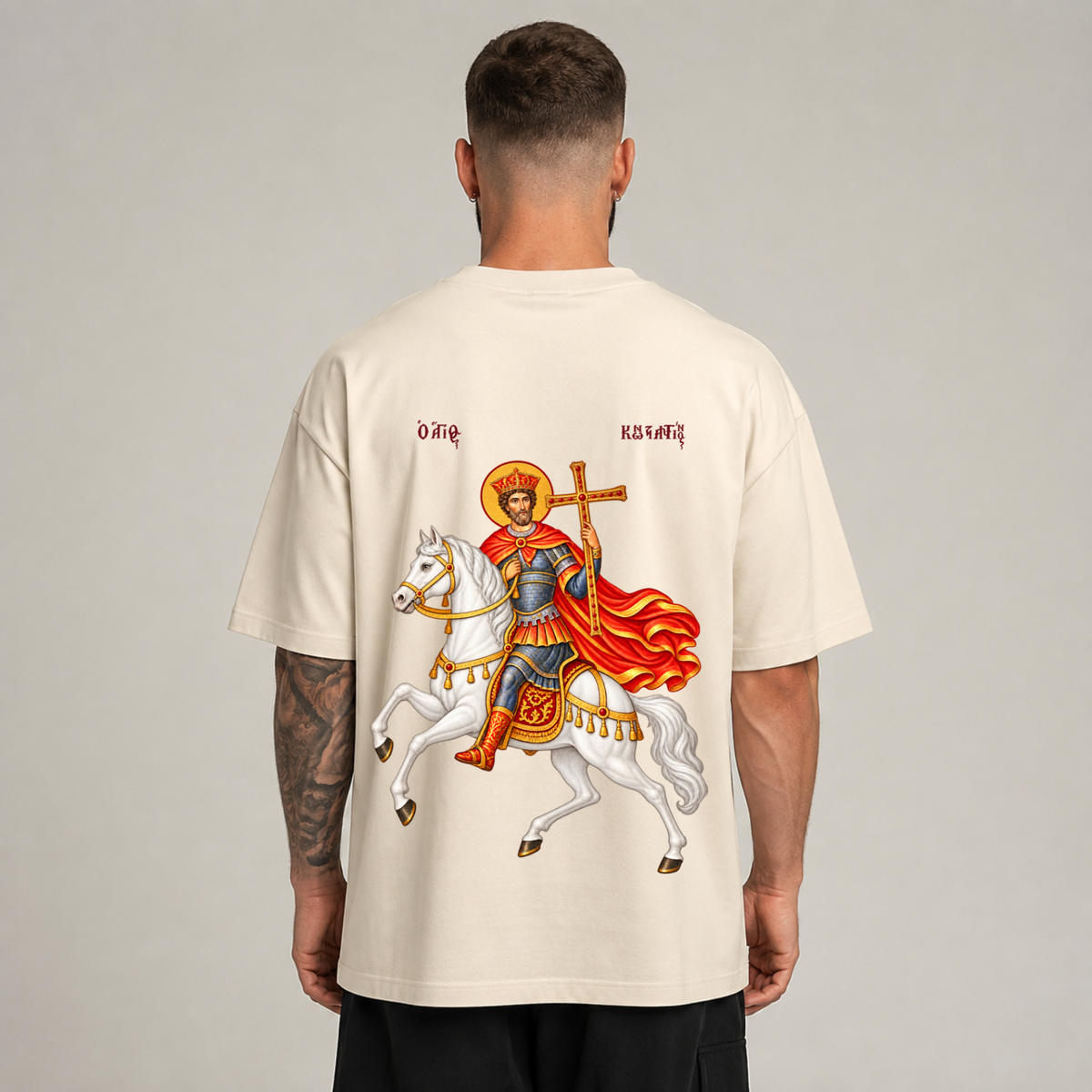 “SAINT CONSTANTINE“ OVERSIZED SHIRT