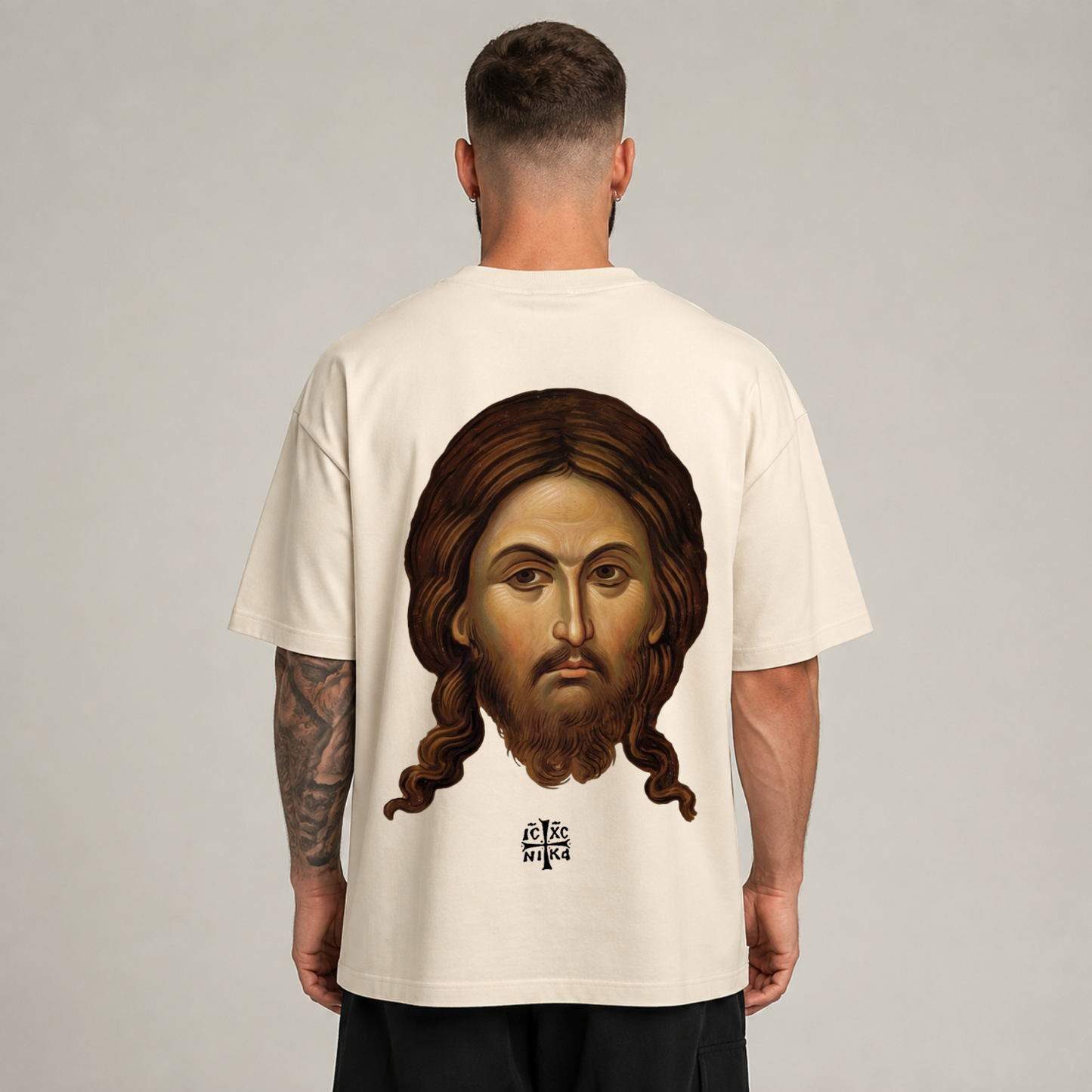 "JESUS FACE" OVERSIZED SHIRT