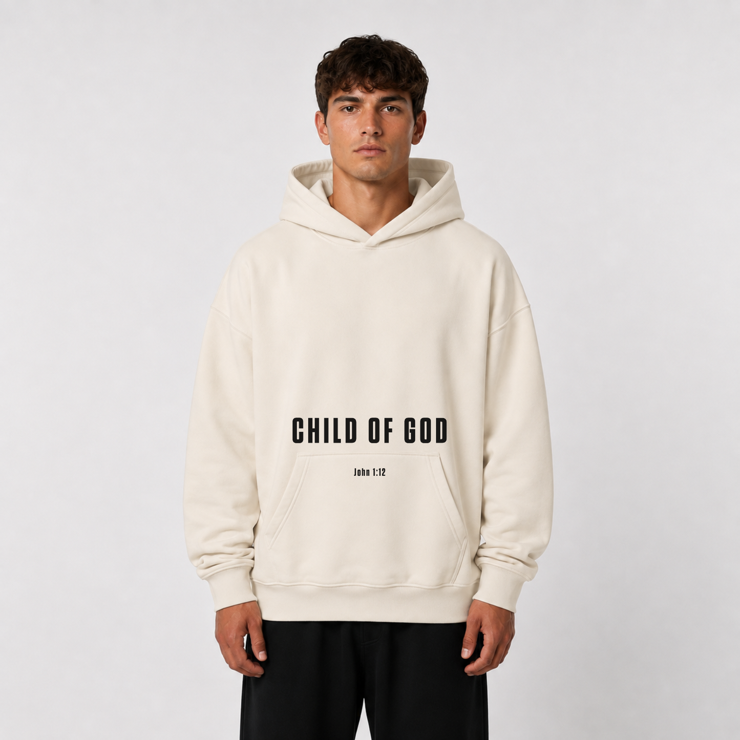 "CHILD OF GOD" OVERSIZED HOODIE