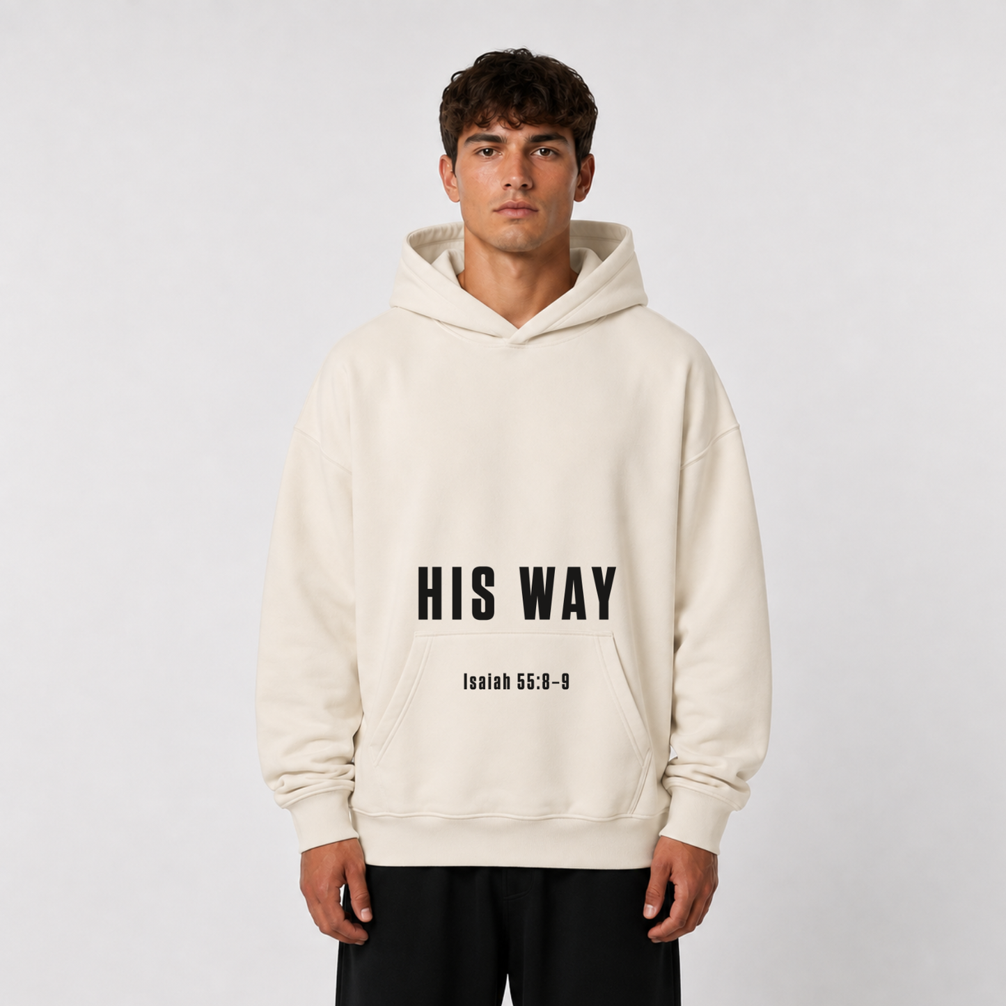 "HIS WAY" OVERSIZED SHIRT