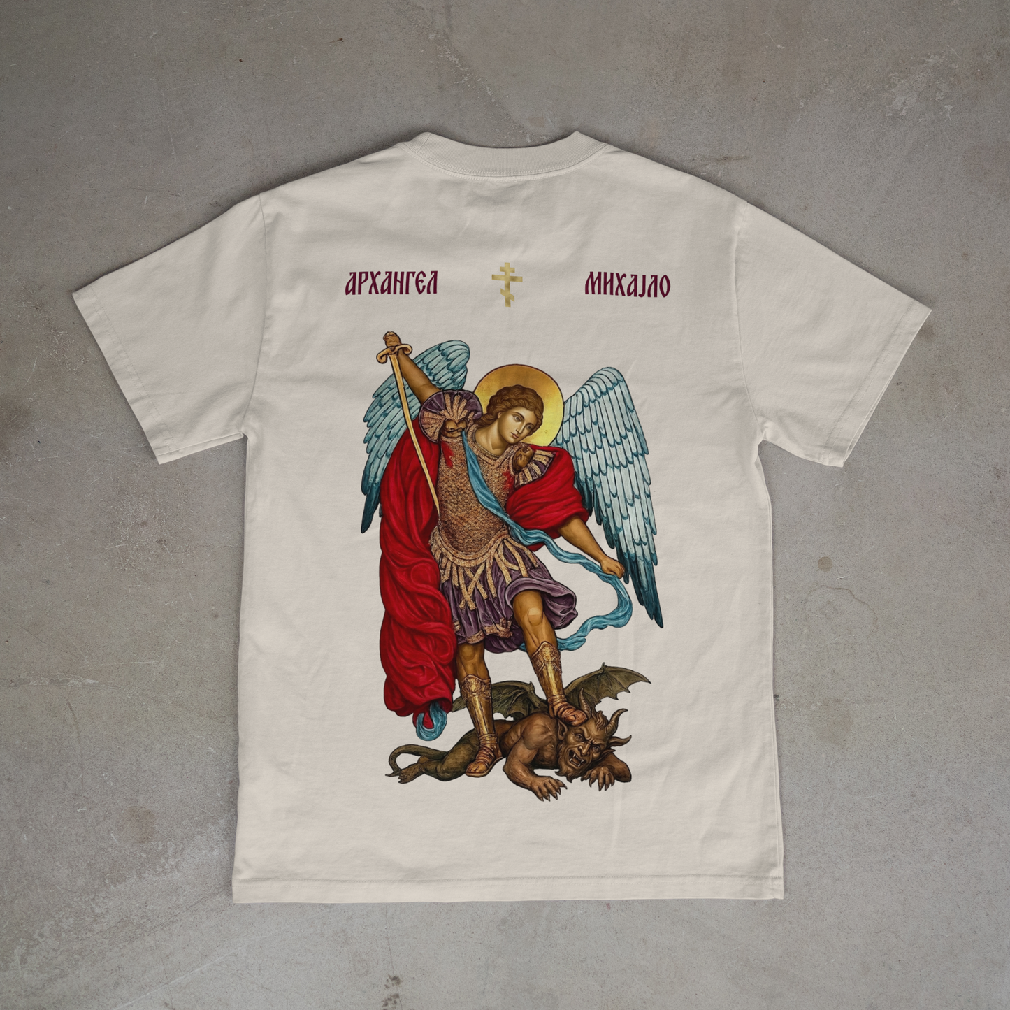 "PRINCE OF ANGELS" OVERSIZED SHIRT