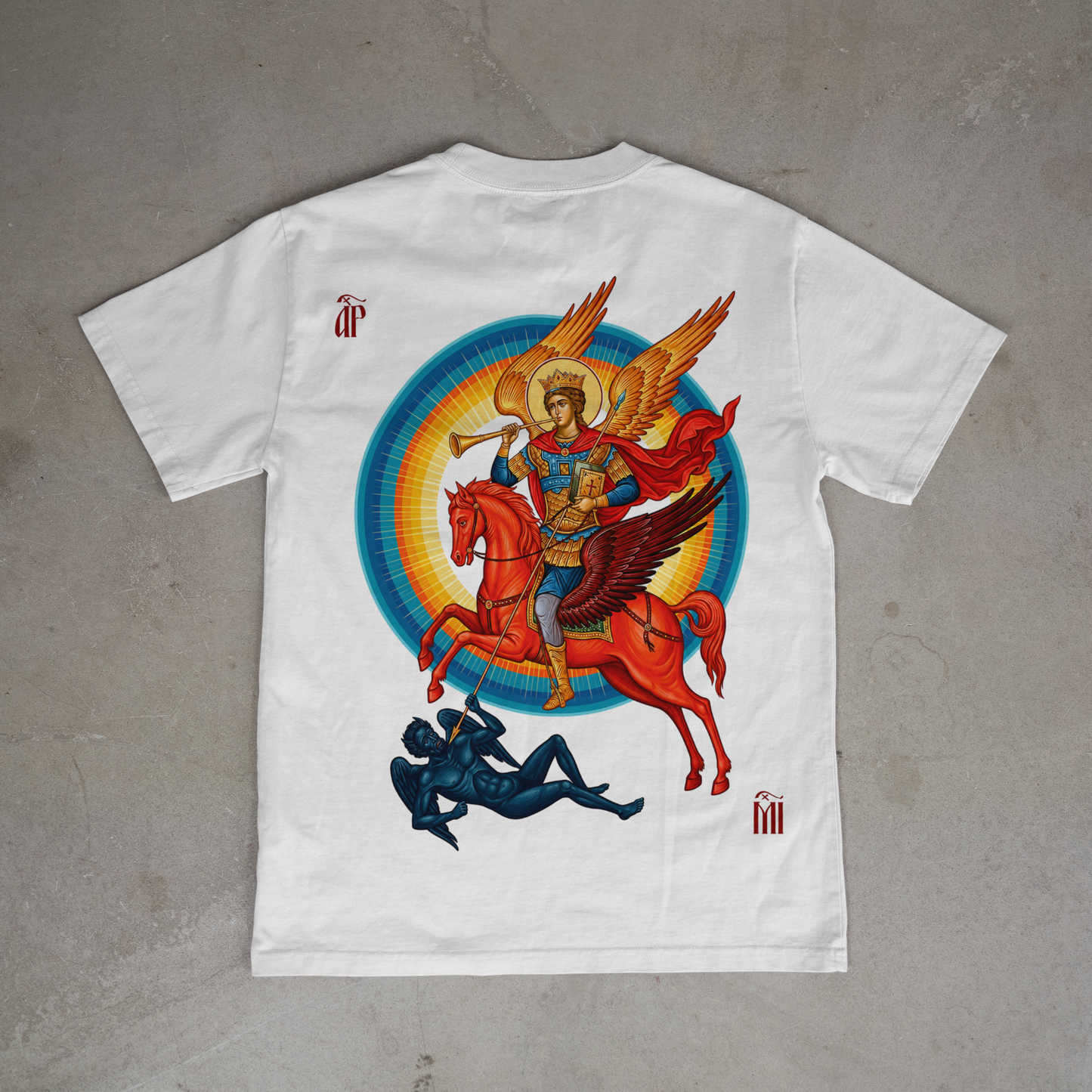 "ARCHANGEL MICHAEL REVELATION" OVERSIZED SHIRT