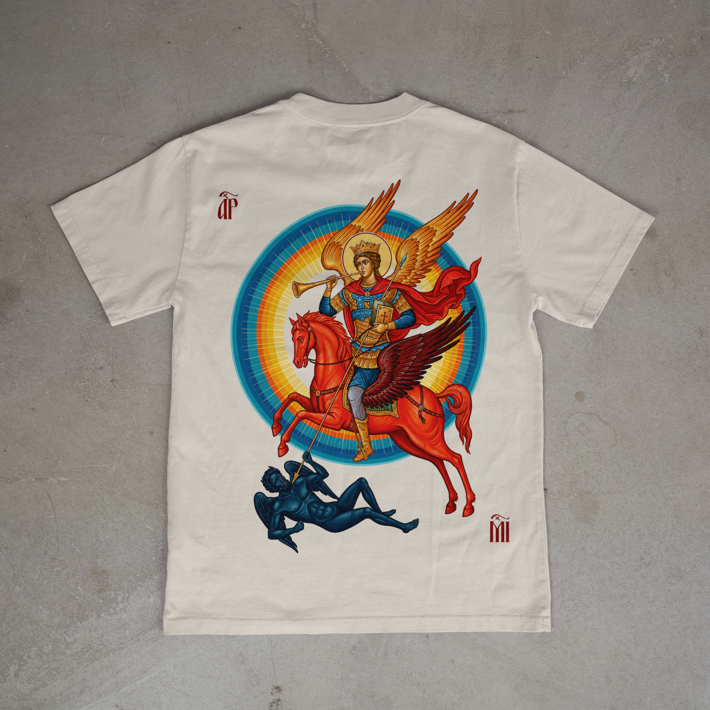 "ARCHANGEL MICHAEL REVELATION" OVERSIZED SHIRT