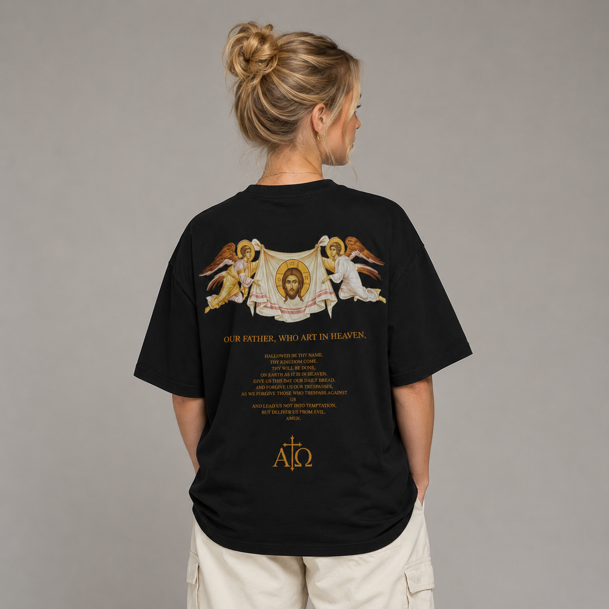 "AMEN" OVERSIZED SHIRT