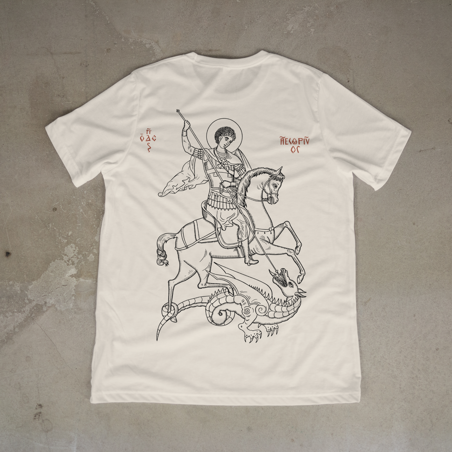 "SAINT GEORGE WARRIOR" PREMIUM SHIRT