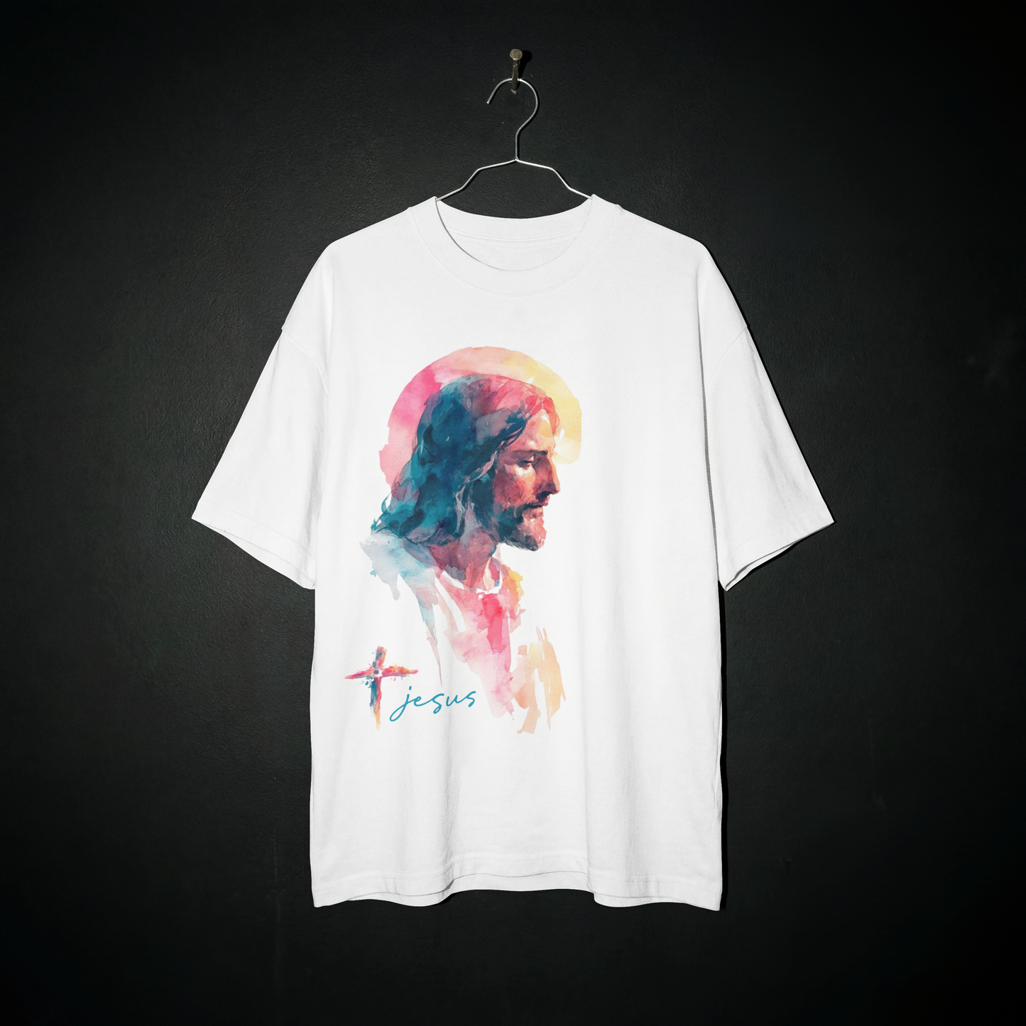 "JESUS" OVERSIZED SHIRT