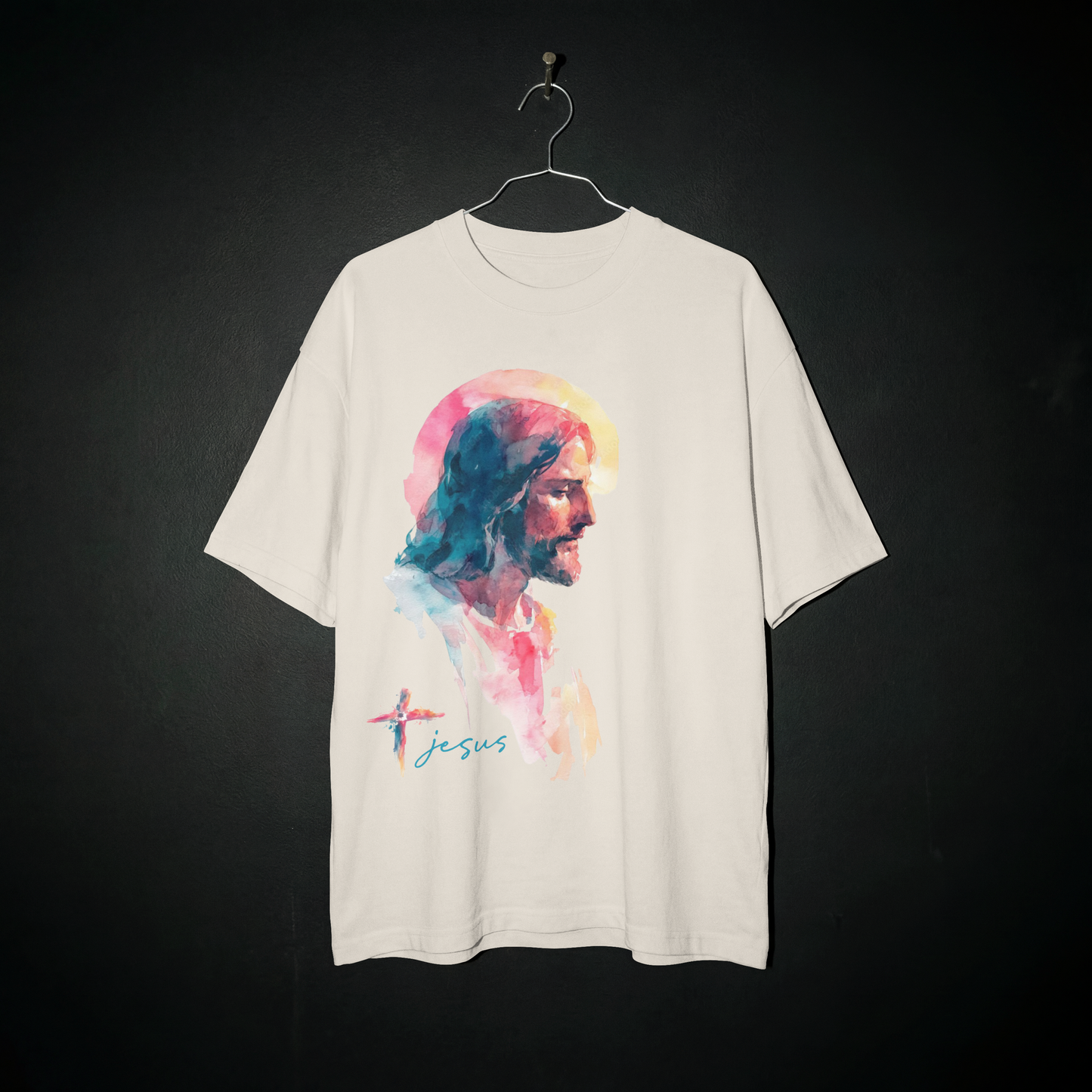 "JESUS" OVERSIZED SHIRT